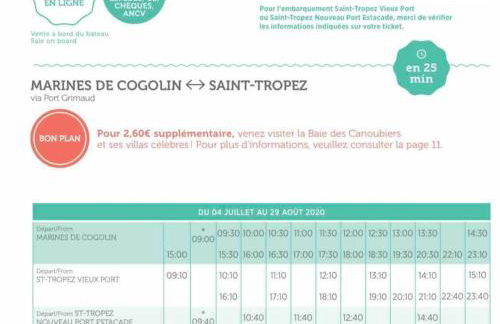 Proche St Tropez refait à neuf bord de plage et piscine - Foto 38