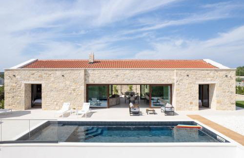 Luxury Villa Terra & Aria Dalmatica heated pool sauna & jacuzzi - Foto 1