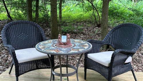 Luxury Yurt Rental Hidden in the Forest near Bristol, Vermont - Foto 3