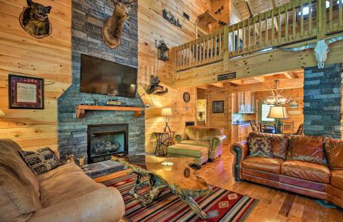 Trenton Cabin with Hot Tub - 14 Mi to Lookout Mtn! - Foto 4