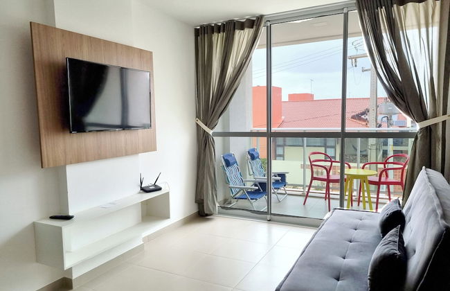 Areias do Mar | 2 Quartos, Vista Mar, Familia com Varanda A205 - Foto 9