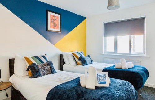 Cozy 3-Bed Retreat Near Manchester Airport Ideal for Families & Groups - Foto 16