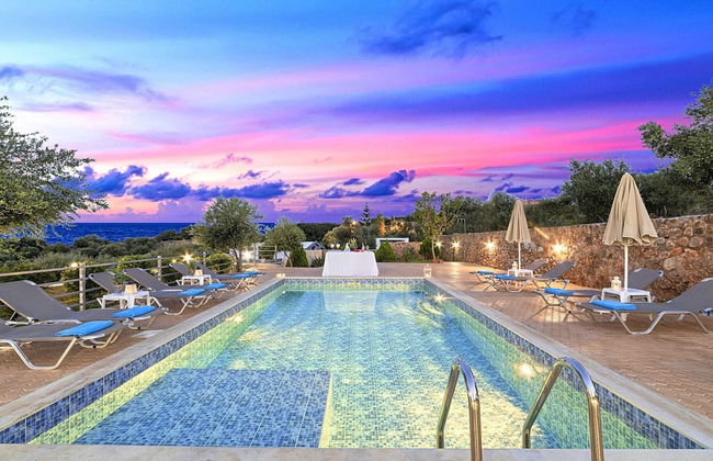 Modern Villa With Heated Swimming Pool in Georgioupoli Greece - Foto 14