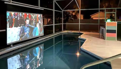 Near Disney, Private South Facing Pool, Star Wars Arcade Theater, 3 King Beds - Foto 2