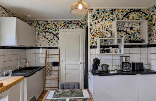 Gîte familial avec jardin et parking à Héricourt, proche de Belfort - FR-1-583-497 - Foto 8