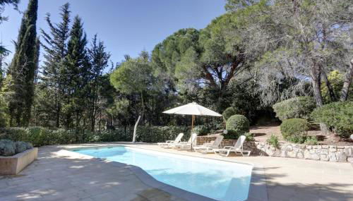 villa 8 pers, climatisée, piscine chauffée, un havre de paix sous les pins parasols - Foto 2, Garden view