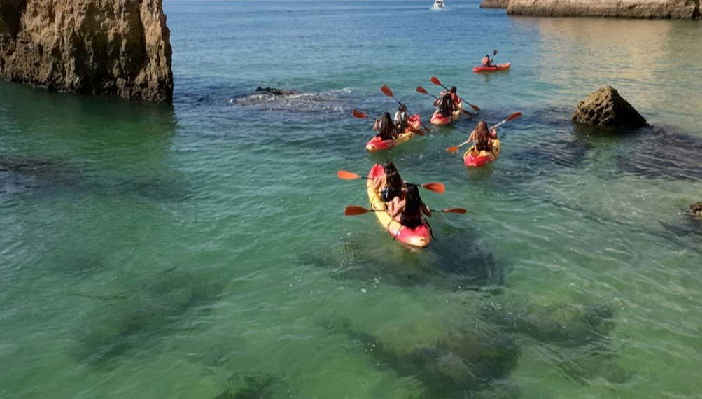 Kayak in Armação de Pêra