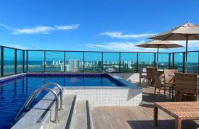 FLAT Beach Class, Ilha do Leite - Recife - Foto 6