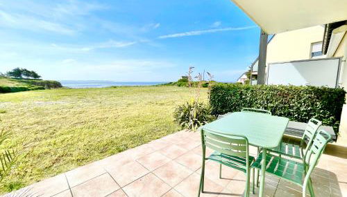Le Clos des Mouettes - Face à la mer - Wifi Internet Haut Débit - Terrasse - 2 places de stationnement privatives - Foto 3, Garden view