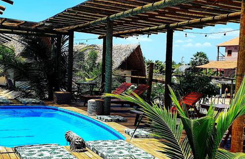 Chalé Kerstin Ar condicionado Pousada 35knots Brasil - Foto 13