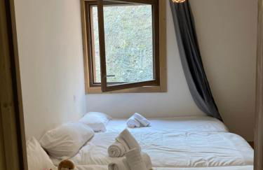 Luxurious duplex for 4-7p with large terrace and pool in ski-in ski-out 5 star residence at Les Arcs - Foto 48