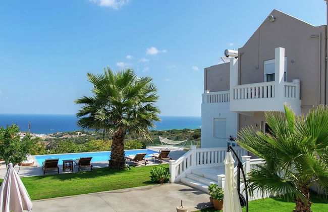 Infinity Pool Villa With Sea Views Near Rethymno City & Beach and Shaded BBQ - Foto 31