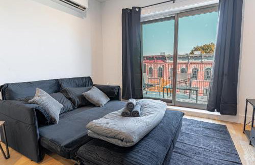 Industrial Style Brooklyn Retreat w Balcony - Foto 17