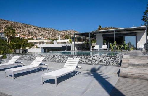 Luxury Beachfront Villa Selenia Platinum in Sounio - Foto 16