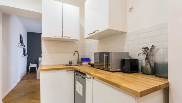 Cosy Apartment in Pigalle for 2 People - Foto 5, Cocina privada