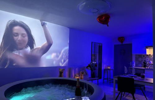 Suite Eden Spa, Appart'hôtel bien être , Patio de standing barbecue - TV XL CinéSport, Lit Q-Size, Wifi, P-Gratuit en Résidence - Foto 29