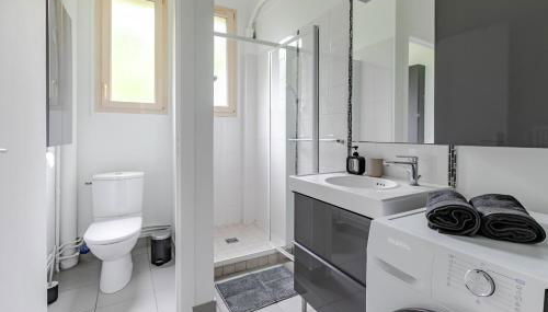 T3 rénové entre Versailles SQY - Foto 4, towels, Shower