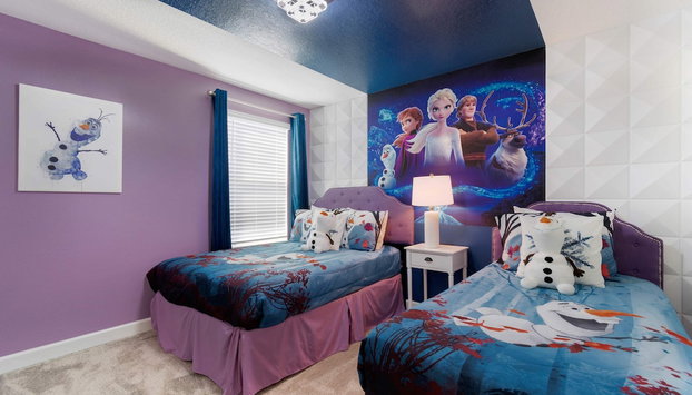 Disney Themed 10br Majestic Villa Pool/spa/games - Foto 4, Habitación