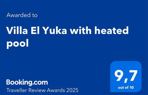 Villa El Yuka with heated pool - Foto 40