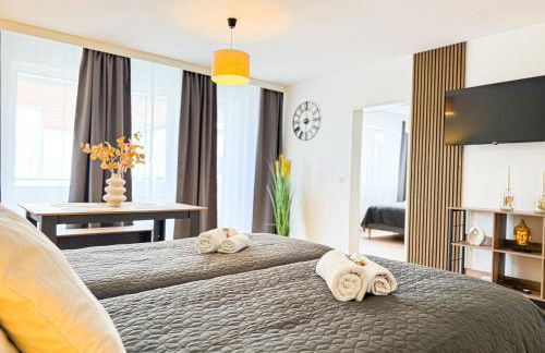 ImmoStay Waterfront Apartments - Balkon über Bremen & Parking - Foto 1