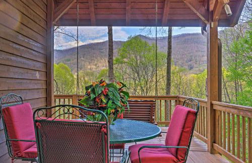 Spacious Maggie Valley Cabin with Hot Tub and MTN View - Foto 21