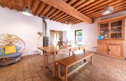 Maison La Grange - Piscine et Charme ancien - Tassin proche Lyon - Foto 22