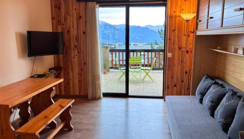 Studio cabine chaleureux à Pyrénées 2000 - WiFi et parking privé - Foto 3