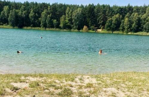 Kamińsko, Puszcza Zielonka, dom nad jeziorem - Foto 21