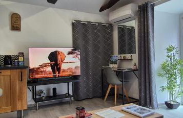 Gîte en Cévennes 40 m2 - Tout confort, Climatisé et Vue sur la Vallée - Foto 11