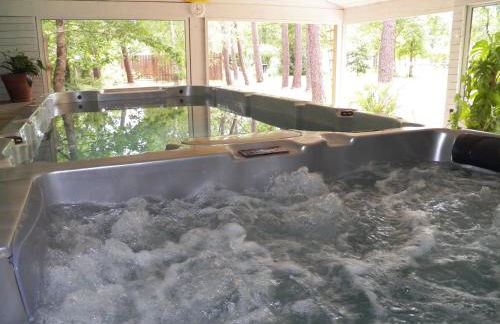 Piscine intérieure Spa privatif, parc arboré 3000 m2, océan et lac - Photo 22