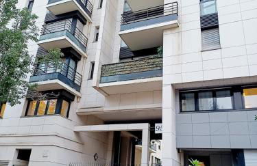 2 beds, modern building, with mobile AC, Paris Expo, 7' metro 2 steps to Paris - Foto 14