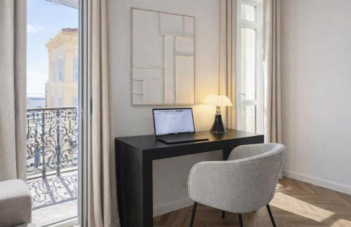 DELUXE SEAVIEW BALCONY - 2 min PALAIS & BEACH - Foto 24