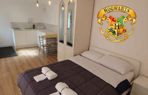 Self Contained, Double Bed Studio, private kitchen, private Bath, Walking distance to Harry Potter - Foto 1