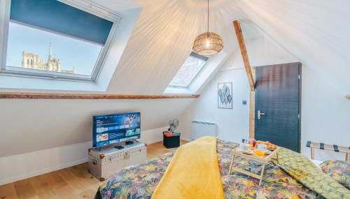 Elegant 120m2-Face cathedrale-6 pers-free Parking - Foto 5