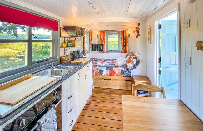 The Hideaway Hut - 1 Bed Shepherds Hut - Hereford - Foto 11