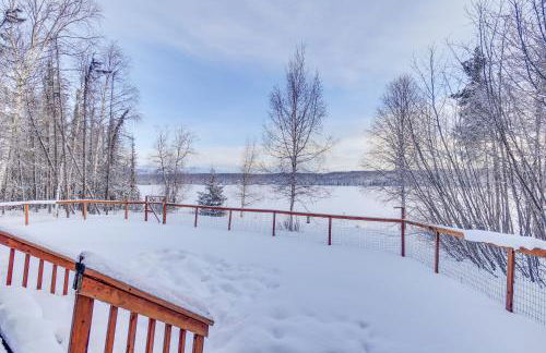 Wasilla Spruce Moose Cabin Lakefront and Hot Tub! - Foto 23