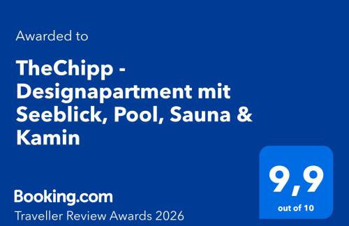 TheChipp - Designapartment mit Seeblick, Pool, Sauna & Kamin - Photo 4