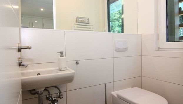 Chalet mit Aussensauna in Wendorf - Foto 5, Baño