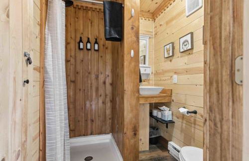 NEW! BEAR Necessities tiny home, outdoor theater! - Foto 34