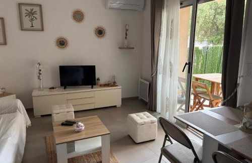 Appartement climatisé avec jardin 4 personnes - Foto 15