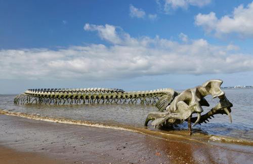 Appartement neuf 62 m², 5 couchages, à 250 m de la plage - balcon, jardin privé, et parking inclus - FR-1-364-111 - Foto 25