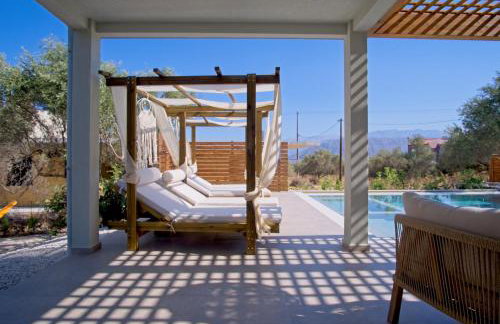 Villa Mourelo luxury villa in chania with private pool jacuzzi - Foto 9