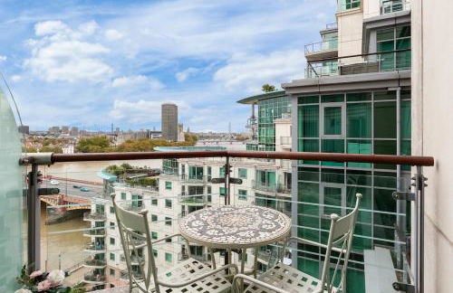 Modern 2 Bed with Balcony & London Eye Views - Foto 7
