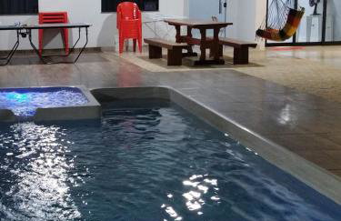 Estilo resort para confraternizar com hidro, piscina, garagem em casa tudo privativo, insira acima de 6 hóspedes para usar os 3 quartos - Photo 38