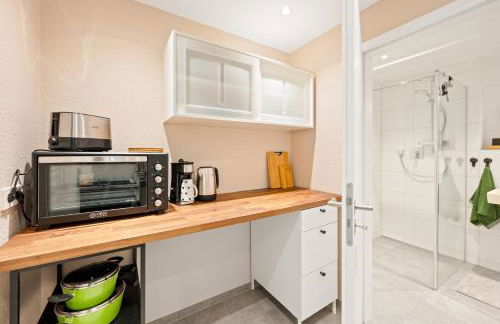 1BR 2Beds - kleiner privater Innenhof- Barrierefrei! -frisch saniert - Mozart EINS - Foto 9