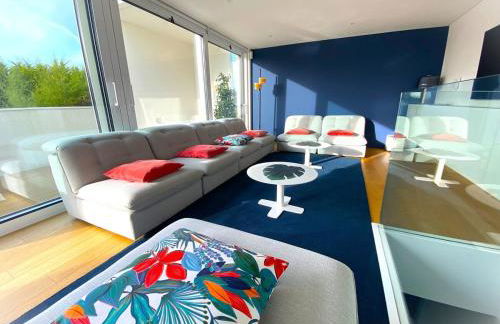 Vue Mer, Ports et Marina - Villa d'Architecte Haut de Gamme - Foto 8