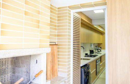 Essence Life Residence com Vista Mar, apartamento completo com 2 quartos em Condomínio Clube a 100 metros da Praia do Campeche, Florianópolis - Photo 13