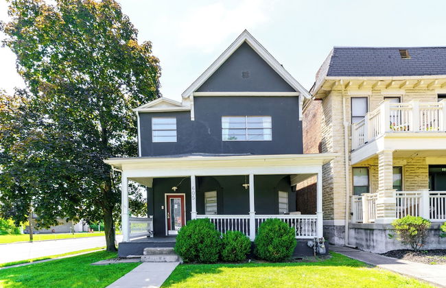 Jungle House Columbus Short North Downtown Free Parking - Steps to Convention Center & Nationwide Arena - 1BR Luxury Home - Sleeps 6 - Over 5,800 Five Star Stays - Foto 83