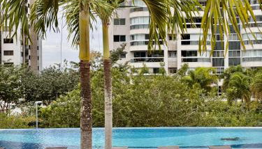 Studio Blue Ilha Pura - Ao lado do Rio Centro e próximo Arenas-Barra da Tijuca - Foto 4