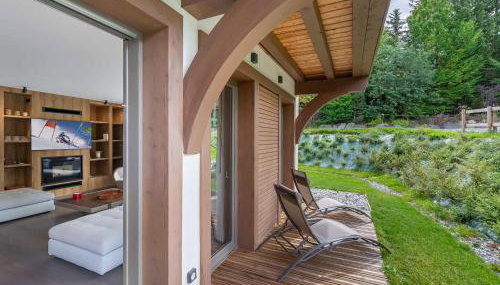Appartement Neuf, Jardin Privé, 3 Chambres, Megève Mont d'Arbois - Foto 4